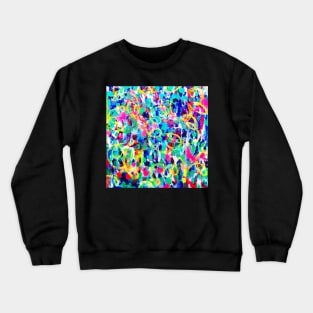 High Vibe Hero : an Anahata Codes - activated painting Crewneck Sweatshirt